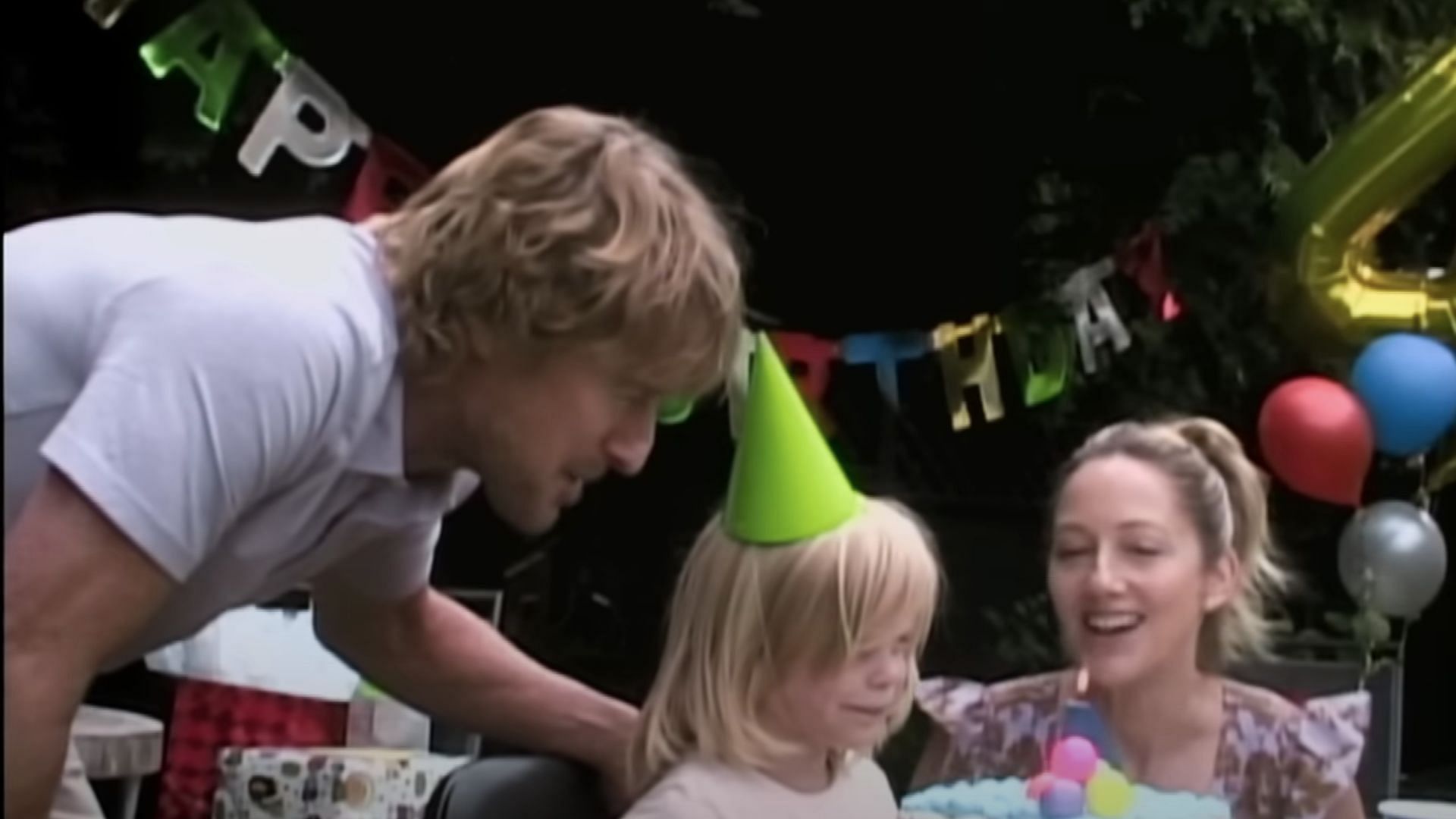 An old video with Pryce and his family (Image via YouTube/ Apple TV)